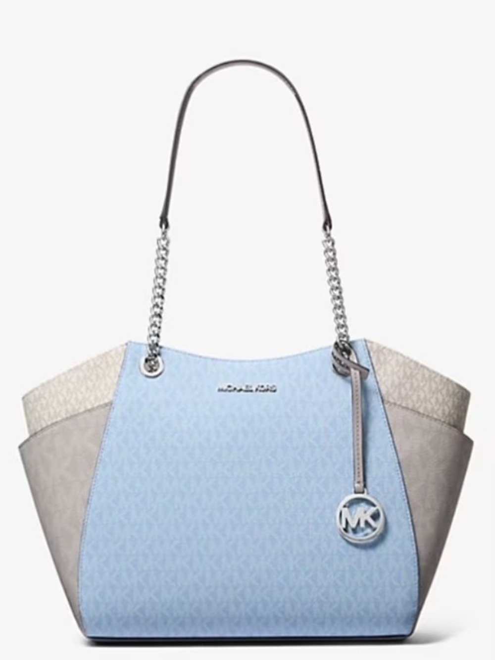 Michael Kors Ciel Clair Multi, Jet Set Travel Bag, Signature Tote, Large